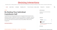 Desktop Screenshot of emdezine.com